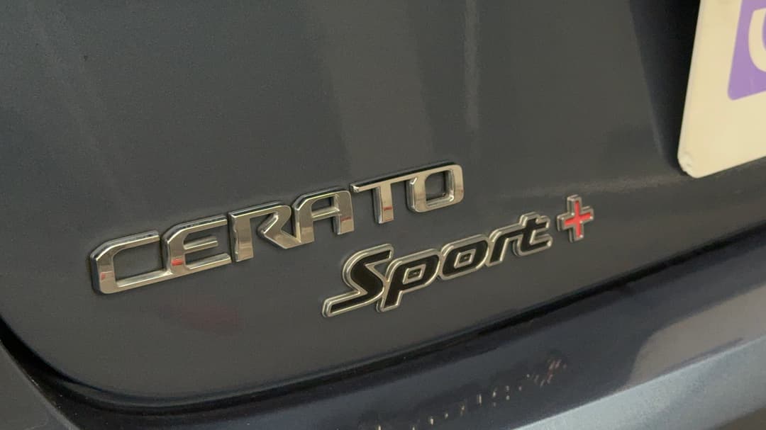 2019 Kia Cerato Sport+ Safety Pack, Automatic, 81570 km, Badge (Boot Left Side)