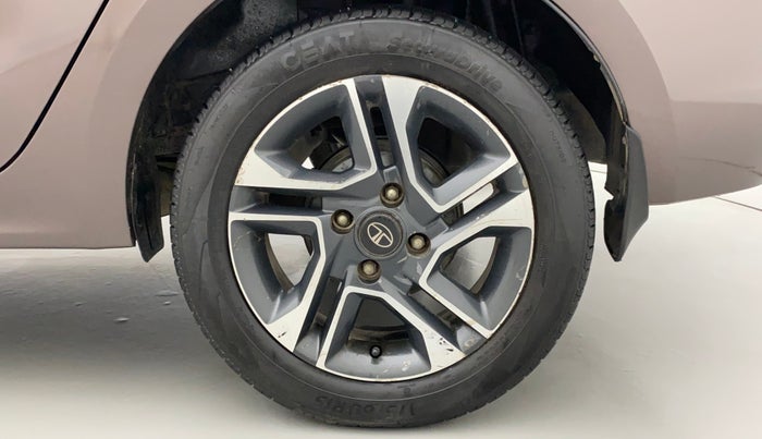 2017 Tata TIGOR XZA PETROL, Petrol, Automatic, 62,756 km, Left Rear Wheel