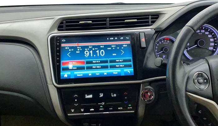 2017 Honda City 1.5L I-VTEC ZX CVT, Petrol, Automatic, 1,21,674 km, Air Conditioner