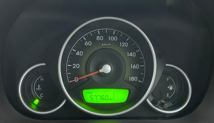 2011 Hyundai Eon MAGNA O, Petrol, Manual, 57,832 km, Odometer Image