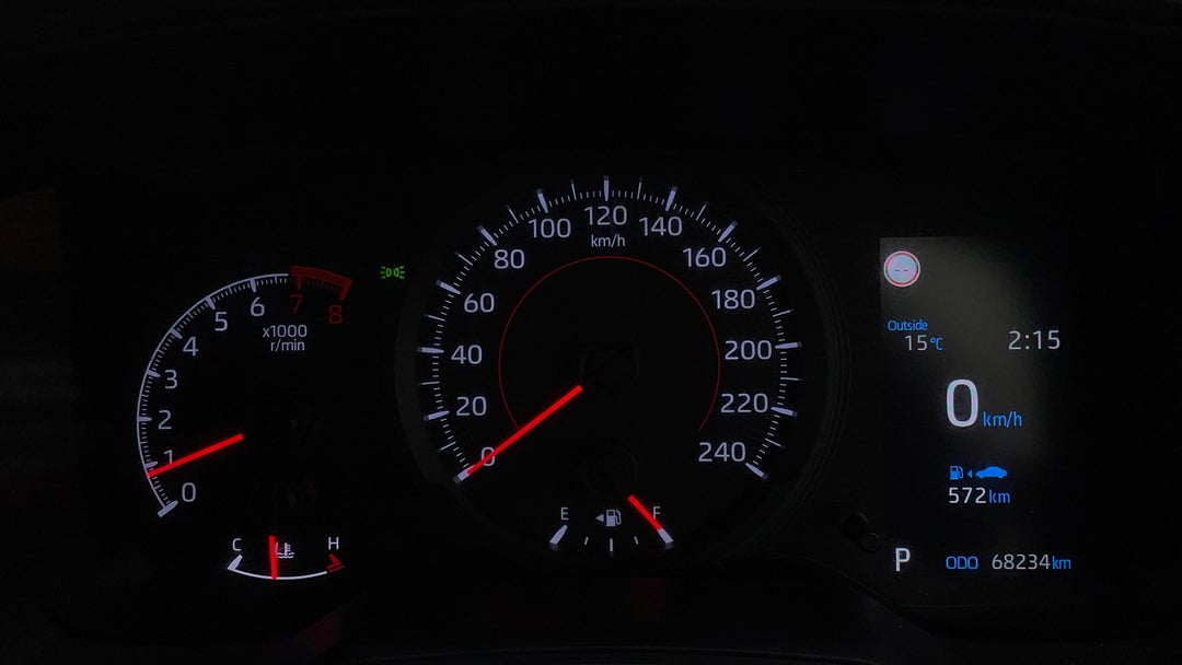 2020 Toyota Corolla Ascent Sport + Tr Kit, Automatic, 68234 km, Odometer View