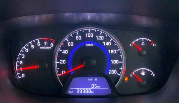 2015 Hyundai Grand i10 SPORTZ 1.2 KAPPA VTVT, Petrol, Manual, 39,779 km, Odometer Image