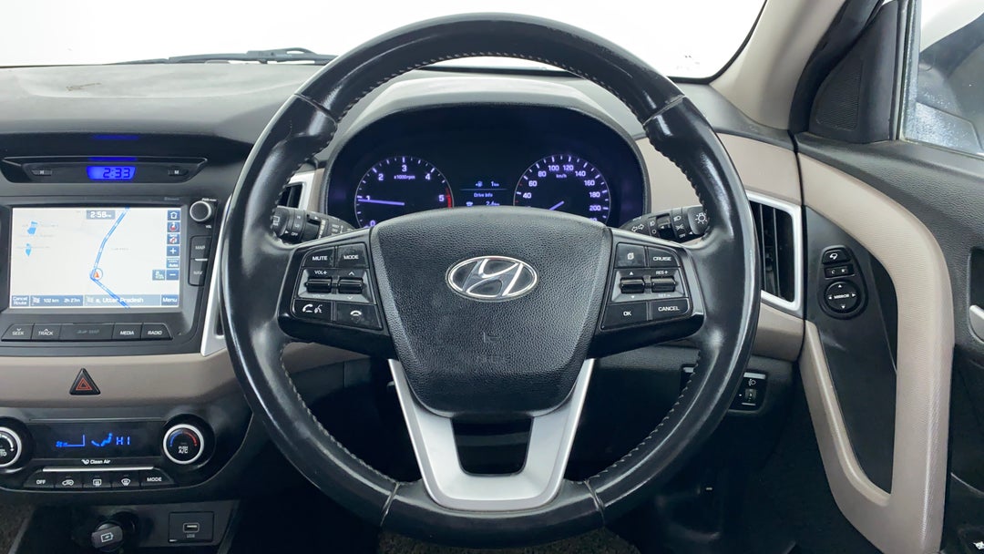 Steering Wheel Close Up
