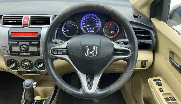 2013 Honda City S AT, Petrol, Automatic, 70,884 km, Steering Wheel Close Up