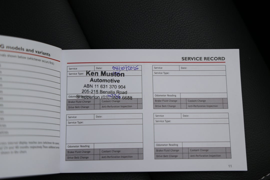 2024 MG ZS Excite, Automatic, 7894 km, Service History