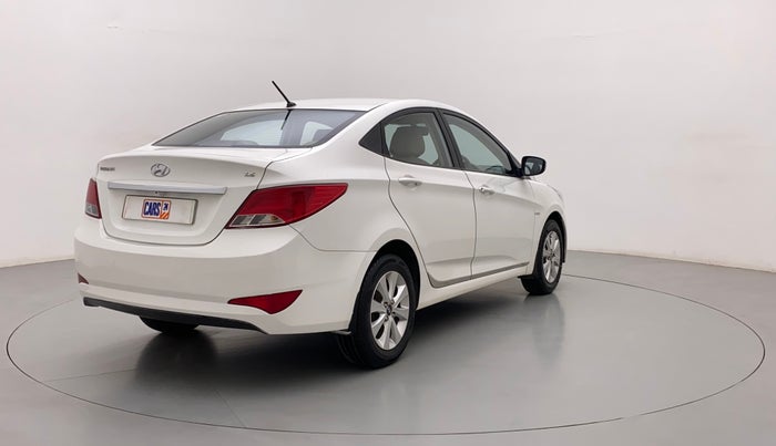 2015 Hyundai Verna FLUIDIC 4S 1.6 VTVT S, Petrol, Manual, 45,374 km, Right Back Diagonal
