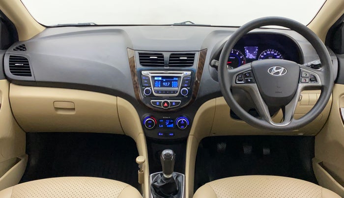 2015 Hyundai Verna FLUIDIC 4S 1.6 VTVT S, Petrol, Manual, 45,374 km, Dashboard