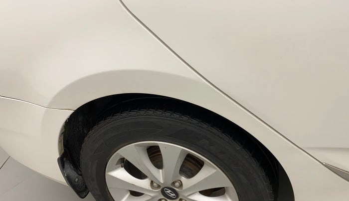 2015 Hyundai Verna FLUIDIC 4S 1.6 VTVT S, Petrol, Manual, 45,374 km, Right quarter panel - Minor scratches