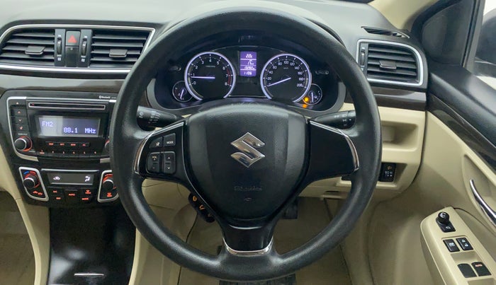 2015 Maruti Ciaz ZXI, Petrol, Manual, 13,325 km, Steering Wheel Close Up
