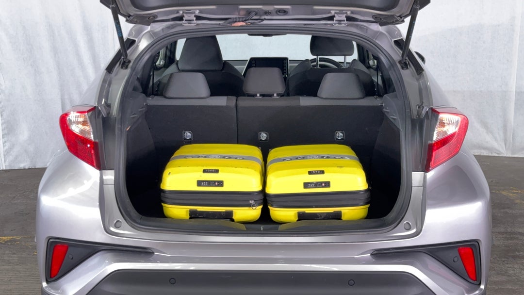 Boot Inside View with Luggage