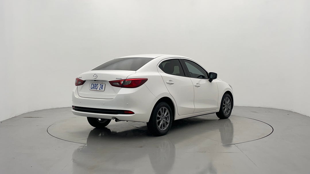 2021 Mazda 2 G15 Pure, Automatic, 22542 km, Right Back Diagonal (45- Degree) View