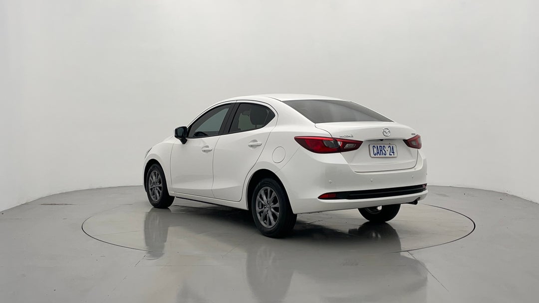 2021 Mazda 2 G15 Pure, Automatic, 22542 km, Left Back Diagonal (45- Degree) View
