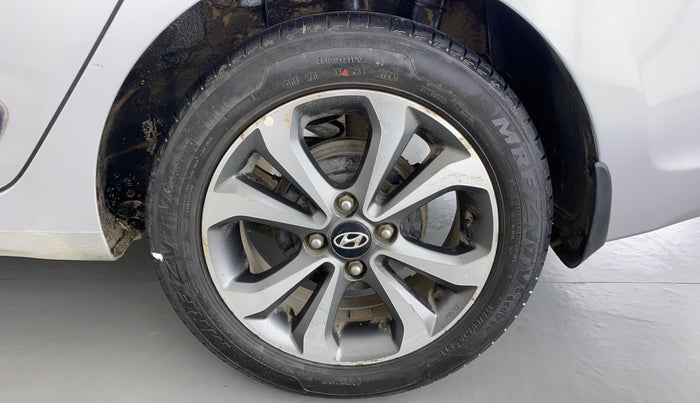 2015 Hyundai Xcent SX 1.2 (O), Petrol, Manual, 69,655 km, Left Rear Wheel