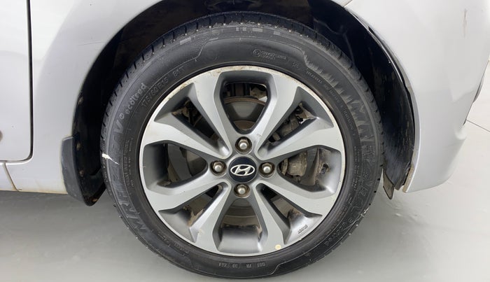 2015 Hyundai Xcent SX 1.2 (O), Petrol, Manual, 69,655 km, Right Front Wheel