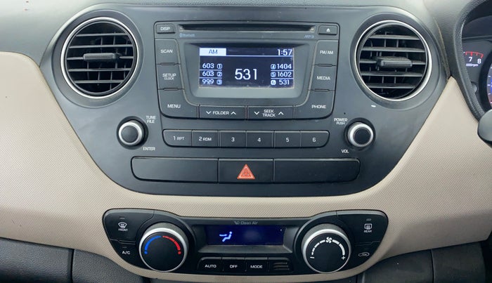 2015 Hyundai Xcent SX 1.2 (O), Petrol, Manual, 69,655 km, Air Conditioner