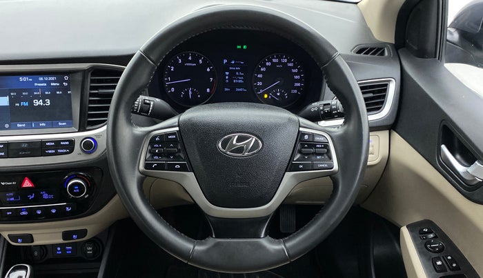 2018 Hyundai Verna 1.6 SX VTVT AT (O), Petrol, Automatic, 26,601 km, Steering Wheel Close-up