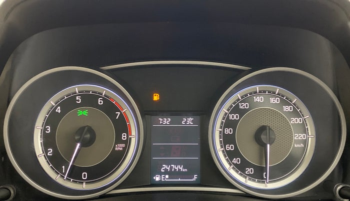 2017 Maruti Dzire ZXI Plus, Petrol, Manual, 24,786 km, Odometer Image