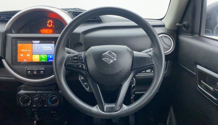 2021 Maruti S PRESSO VXI PLUS, Petrol, Manual, 121 km, Steering Wheel Close Up