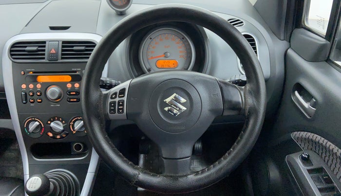 2014 Maruti Ritz ZXI, Petrol, Manual, 35,977 km, Steering Wheel Close Up