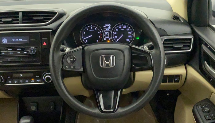 2018 Honda Amaze 1.2L I-VTEC V CVT, Petrol, Automatic, 69,492 km, Steering Wheel Close Up