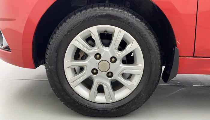 2017 Tata Tiago XZA 1.2 REVOTRON, Petrol, Automatic, 14,198 km, Left Front Wheel