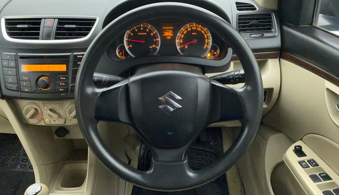 2013 Maruti Swift Dzire VXI, CNG, Manual, 89,681 km, Steering Wheel Close Up