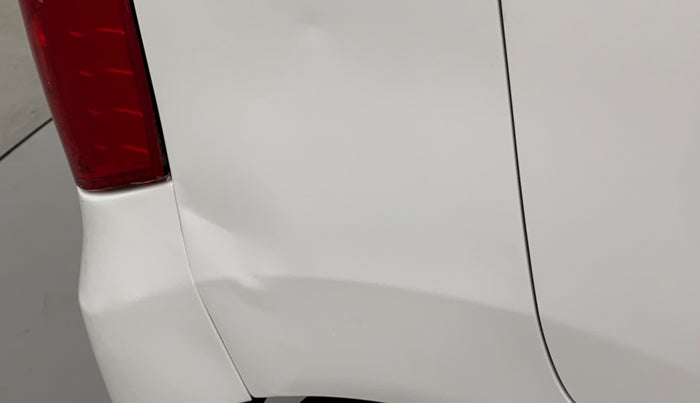 2014 Maruti Wagon R 1.0 VXI, Petrol, Manual, 40,855 km, Right quarter panel - Slightly dented