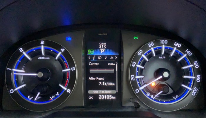 2018 Toyota Innova Crysta 2.8 ZX AT 7 STR, Diesel, Automatic, 19,937 km, Odometer Image