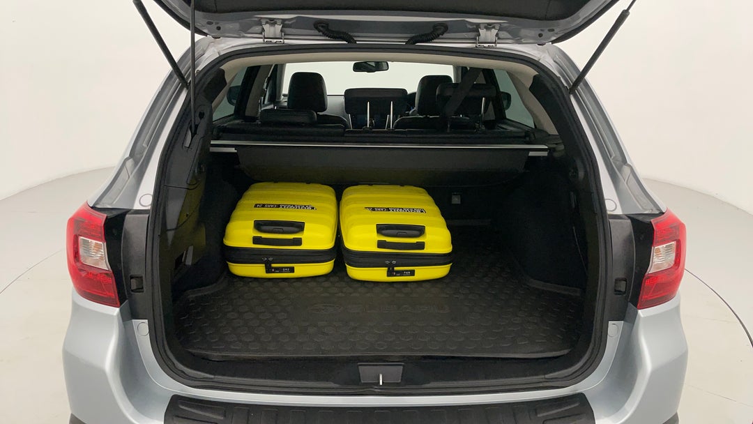 Boot Inside View with Luggage