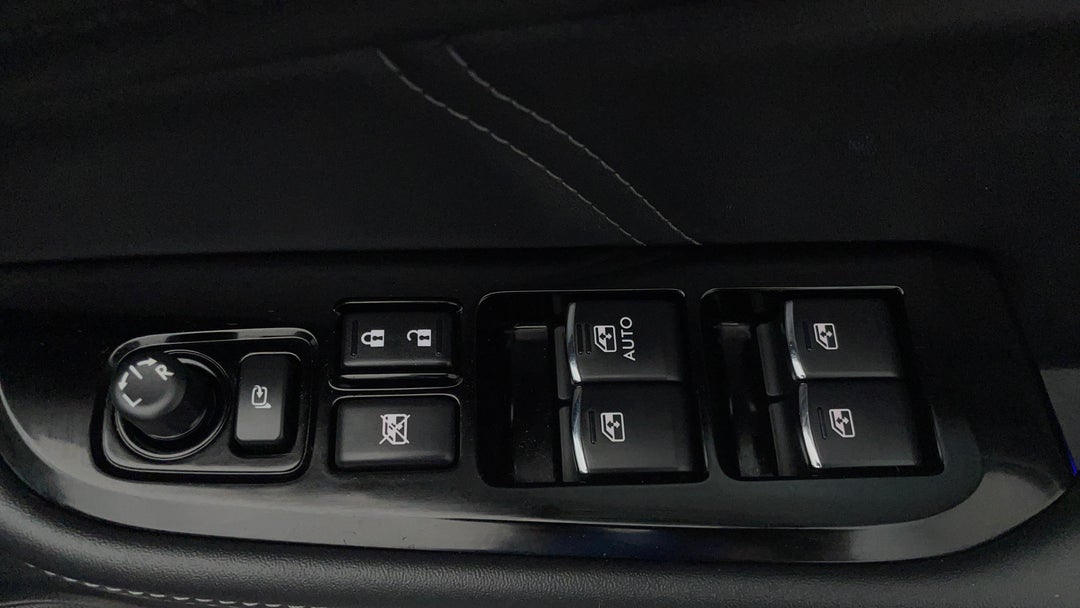 Drivers Side Door Panel Controls