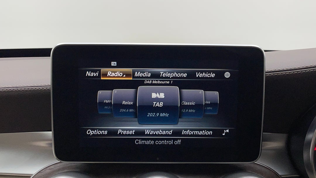 2016 Mercedes-benz C250 C250, Automatic, 61357 km, Infotainment System