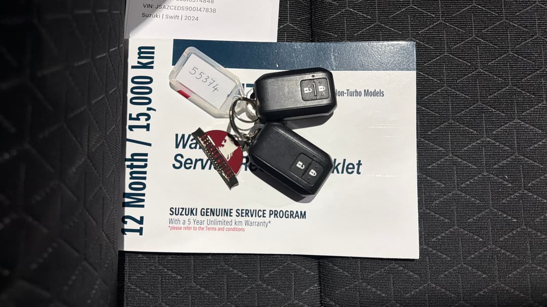 2024 Suzuki Swift Hybrid, Automatic, 12030 km, Key Close-up