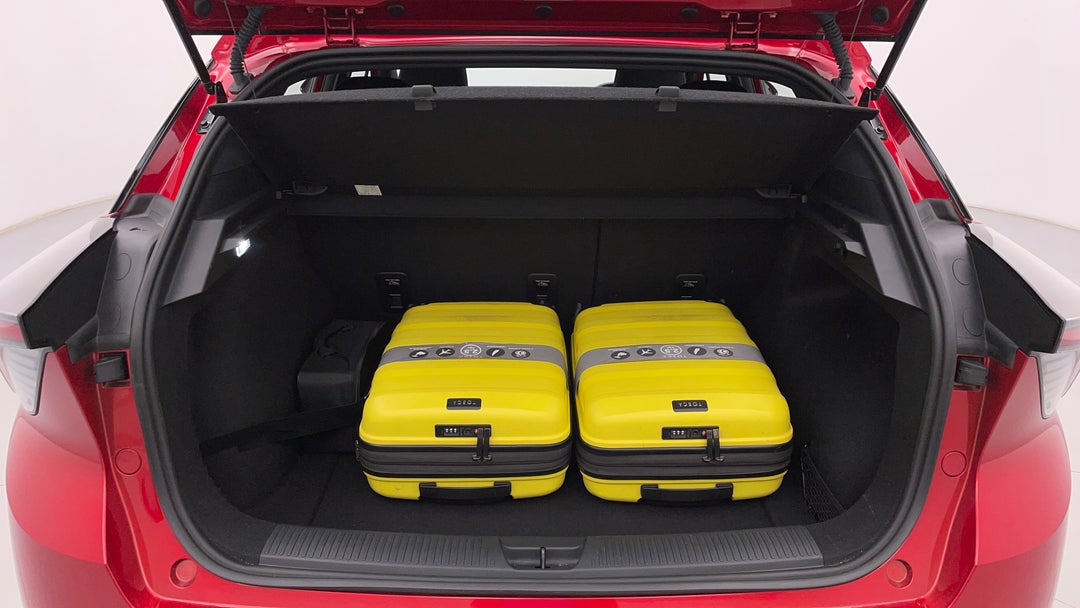 Boot Inside View with Luggage