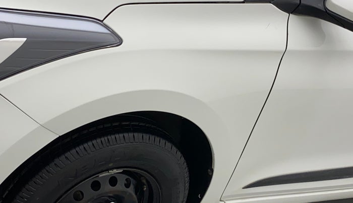 2016 Hyundai Elite i20 SPORTZ 1.2, Petrol, Manual, 1,12,617 km, Left fender - Paint has minor damage