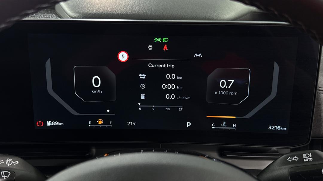 2025 Kia Carnival Sport+, Automatic, 3216 km, Odometer View
