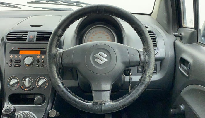 2010 Maruti Ritz LXI, Petrol, Manual, 86,709 km, Steering Wheel Close Up