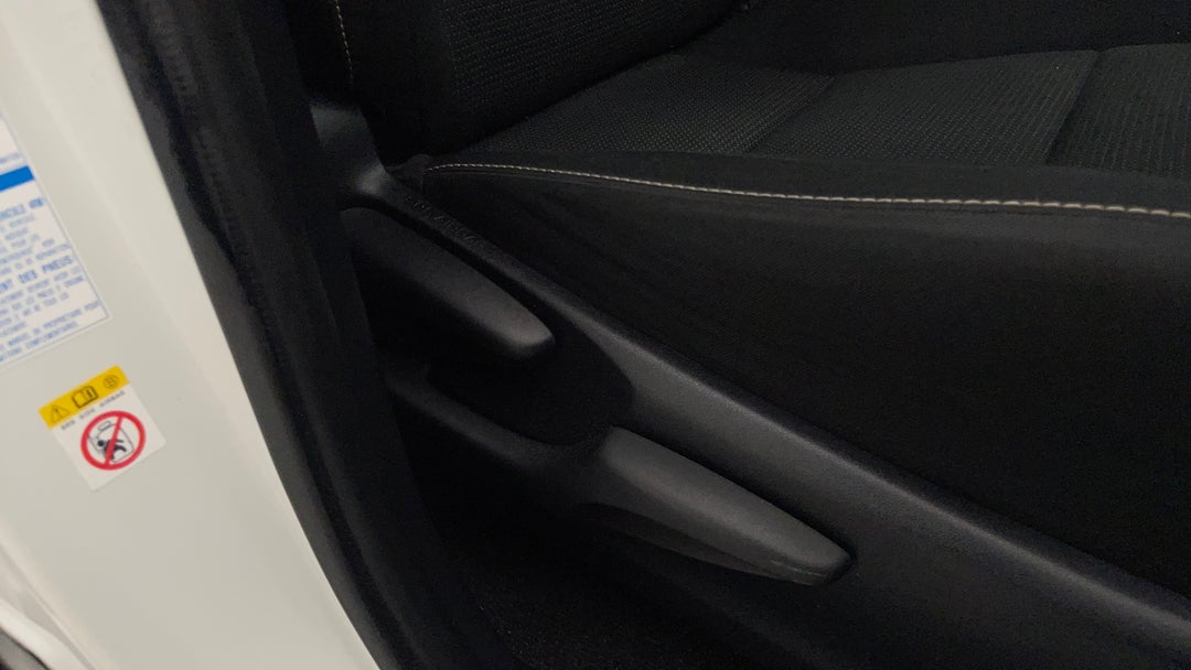 Drivers Side Adjustment Panel