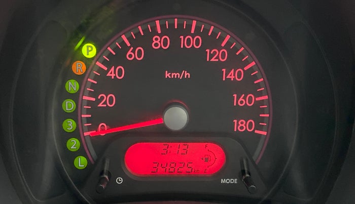 2013 Maruti A Star VXI ABS AT, Petrol, Automatic, 34,862 km, Odometer Image