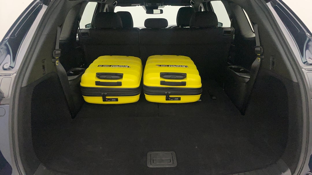 Boot Inside View with Luggage