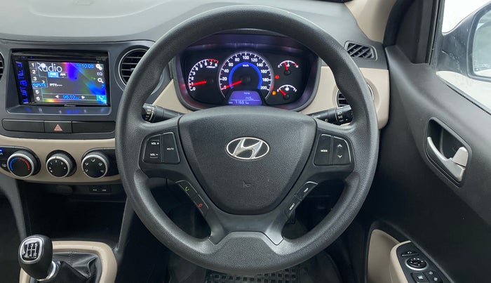 2015 Hyundai Grand i10 SPORTZ 1.2 KAPPA VTVT, Petrol, Manual, 71,928 km, Steering Wheel Close Up