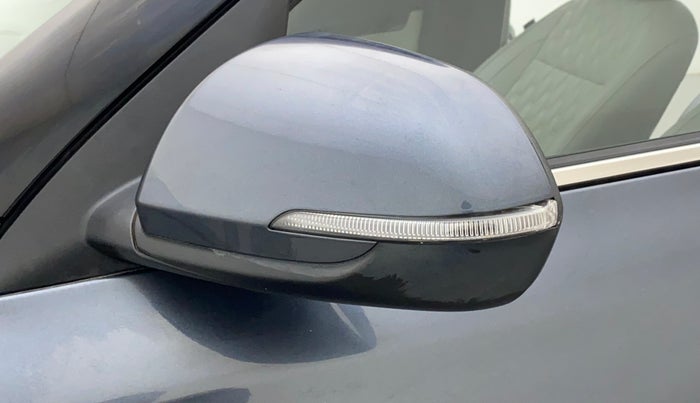 2022 KIA SELTOS HTX IVT 1.5 PETROL, Petrol, Automatic, 6,530 km, Left rear-view mirror - Indicator light has minor damage