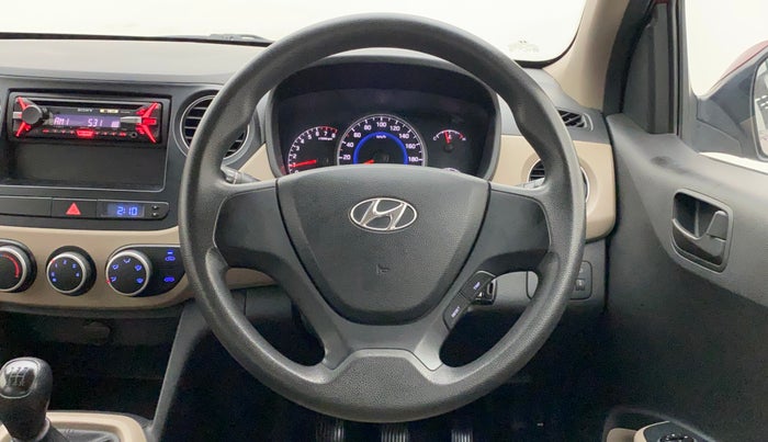 2014 Hyundai Grand i10 MAGNA 1.2 KAPPA VTVT, Petrol, Manual, 26,002 km, Steering Wheel Close Up