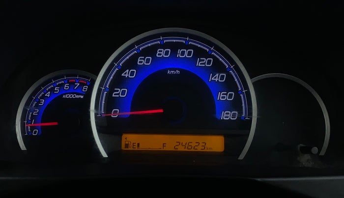 2018 Maruti Wagon R 1.0 VXI PLUS, Petrol, Manual, 24,647 km, Odometer Image