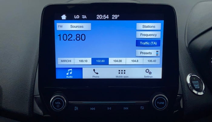 2018 Ford Ecosport 1.5 TITANIUM PLUS TI VCT AT, Petrol, Automatic, 45,185 km, Infotainment System