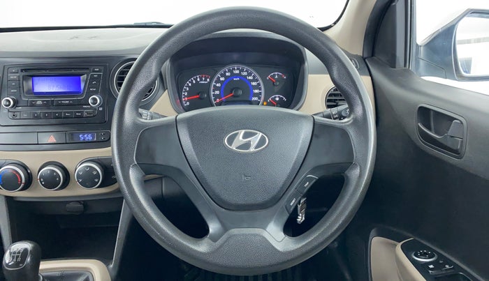 2015 Hyundai Grand i10 MAGNA 1.2 KAPPA VTVT, Petrol, Manual, 41,827 km, Steering Wheel Close Up