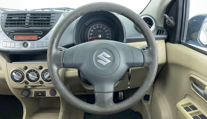 2012 Maruti A Star VXI, Petrol, Manual, 74,928 km, Steering Wheel Close Up