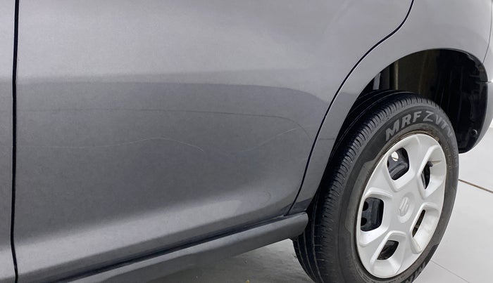 2020 Maruti S PRESSO VXI+, Petrol, Manual, 17,056 km, Rear left door - Minor scratches