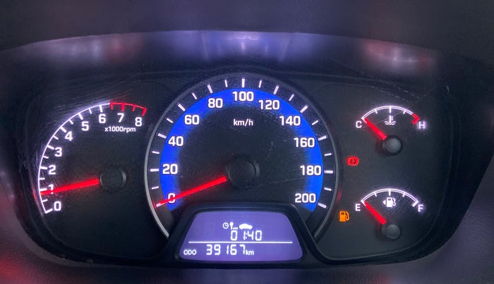 2017 Hyundai Xcent S 1.2, Petrol, Manual, 39,080 km, Odometer Image