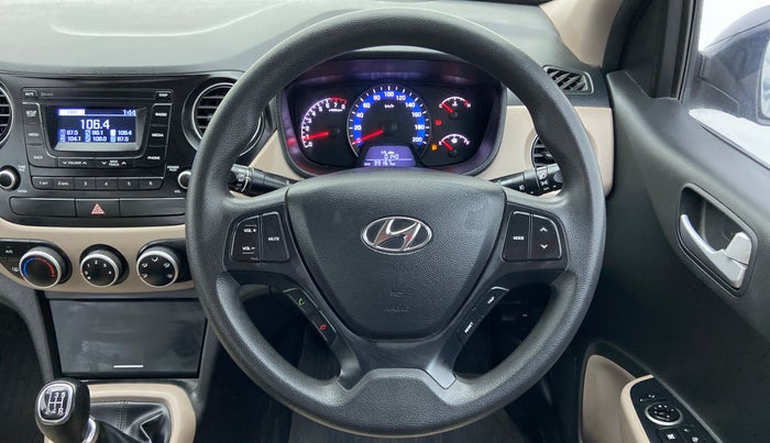 2017 Hyundai Xcent S 1.2, Petrol, Manual, 39,080 km, Steering Wheel Close Up