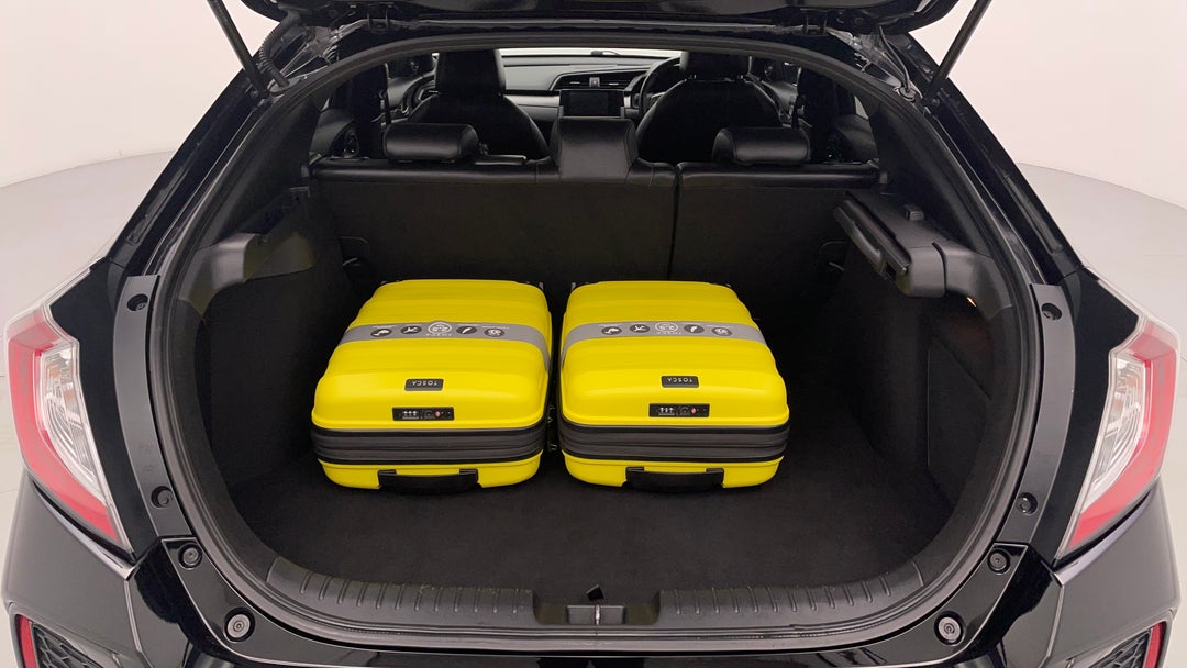 2017 Honda Civic Rs, Automatic, 68053 km, Boot Inside View with Luggage